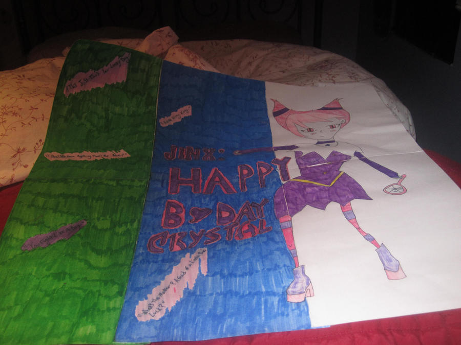 Jinx Birthday Card by wonderpetz93 on DeviantArt