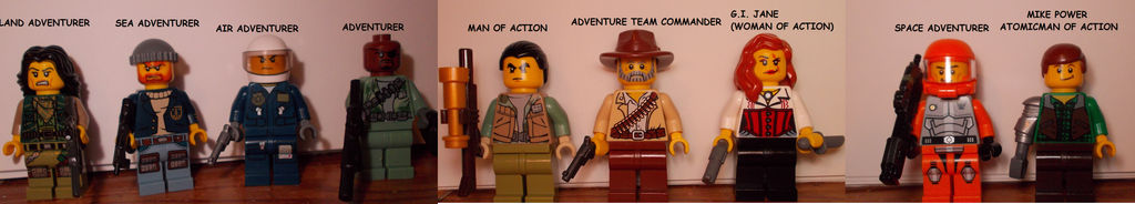 LEGO (GIJOE) ADVENTURE TEAM