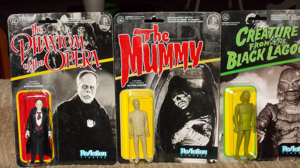 REACTION FIGURES UNIVERSAL MONSTERS SCORE