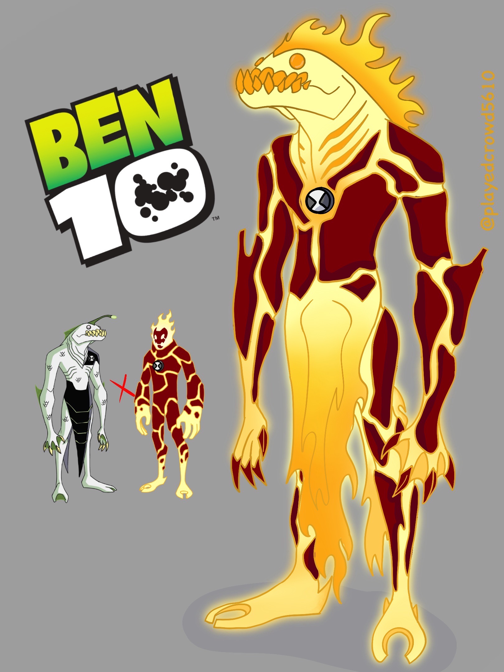 Ben 10 000 alien x by talgatov-timur on DeviantArt