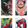 Spider-man promo sketch cards