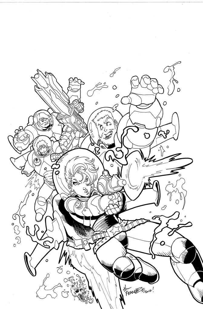 FVZ 13 cover inks