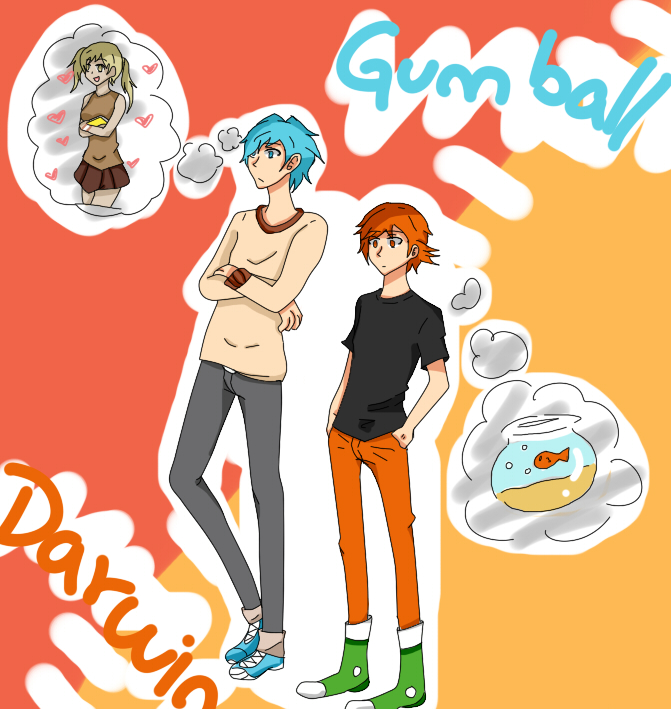 Gumball anime version :3  Amazing World Of Gumball. Amino