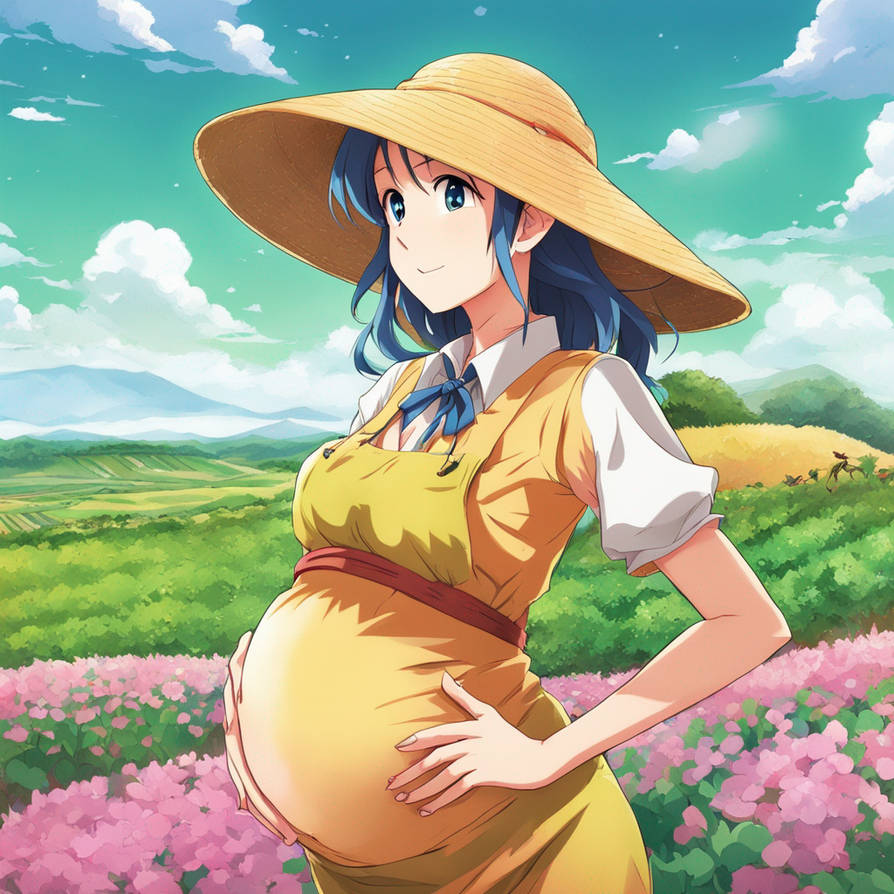 Pregnant farmer Australia