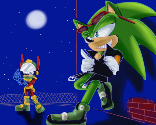 Zonic VS Scourge