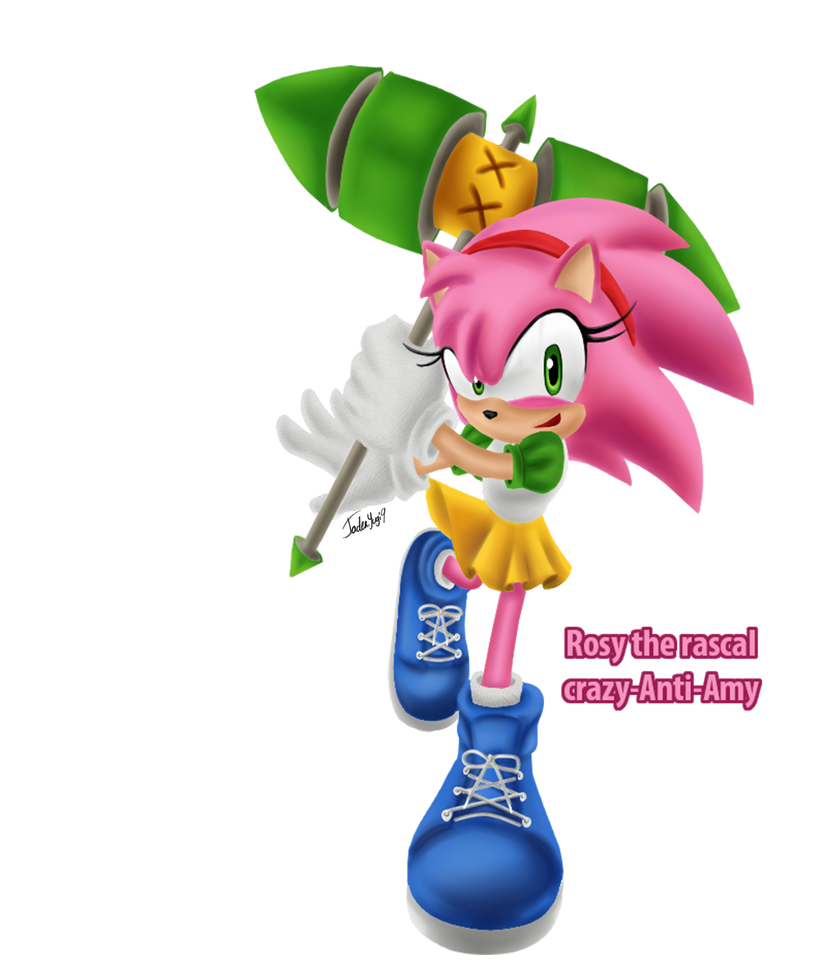 Rosy The Rascal 3d by jadenyugi9 on DeviantArt