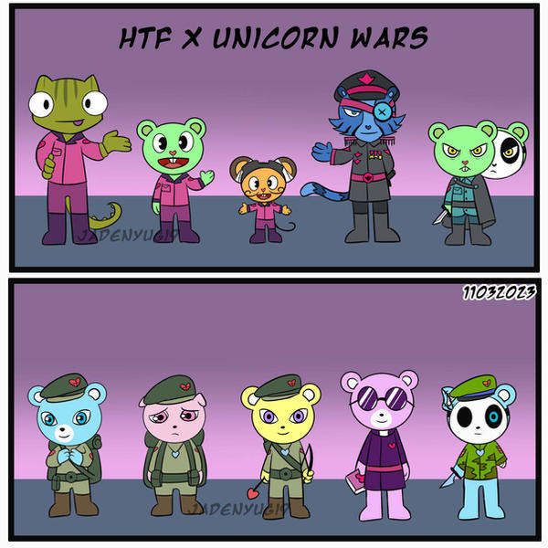 htf x unicornwars by jadenyugi9 on DeviantArt