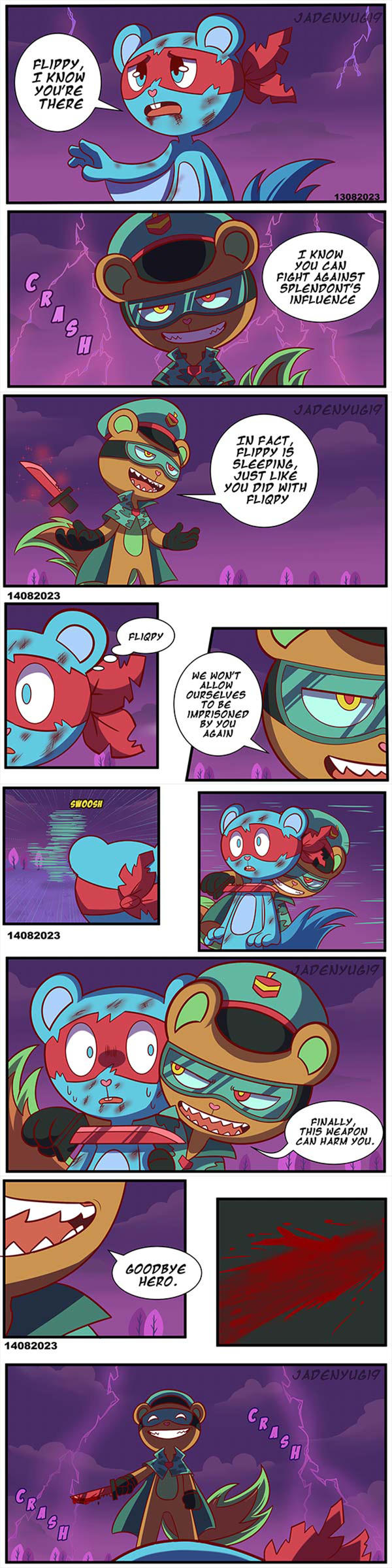 Fusion Comic Deviantart Fusion Au part 02 by jadenyugi9 on DeviantArt