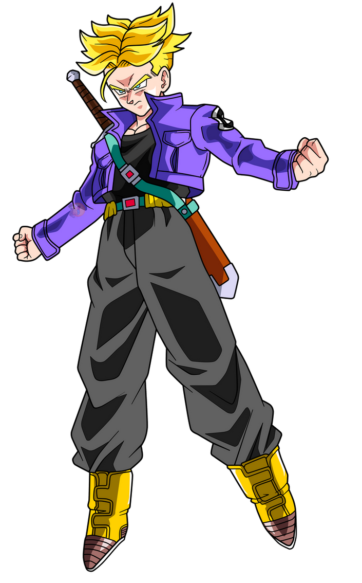 Trunks SSJ1 |FacuDibuja by FacuDibuja on DeviantArt