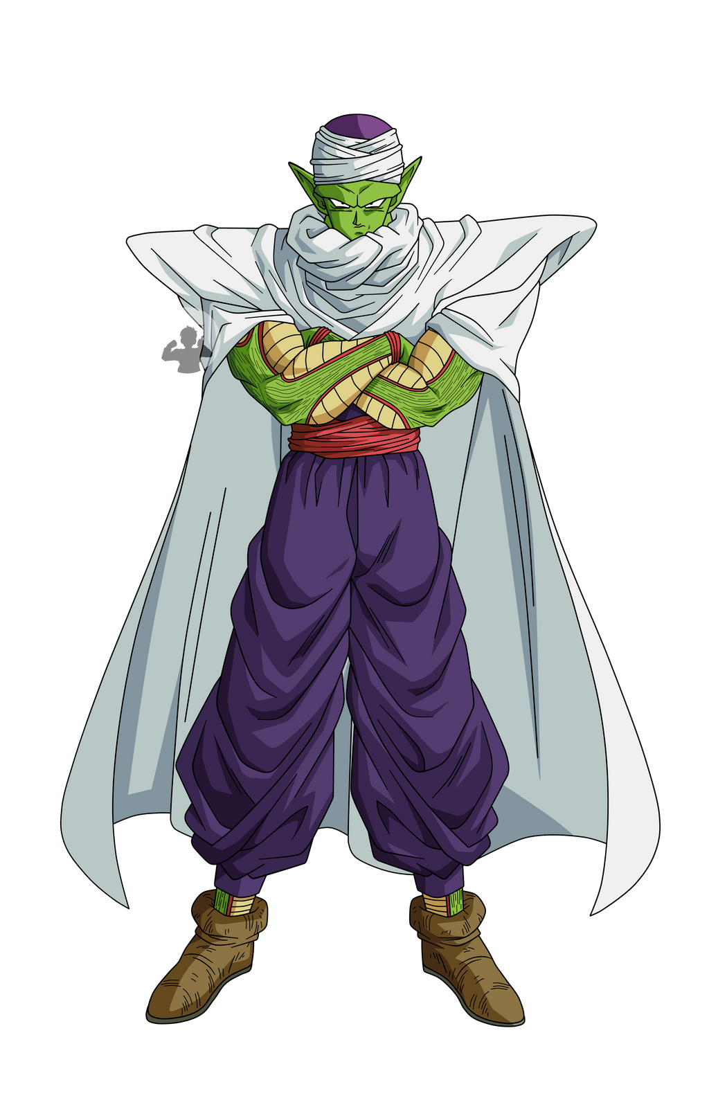 Dbssh Flashbacks Piccolo DBSSH with cape|FacuDibuja by FacuDibuja on DeviantArt