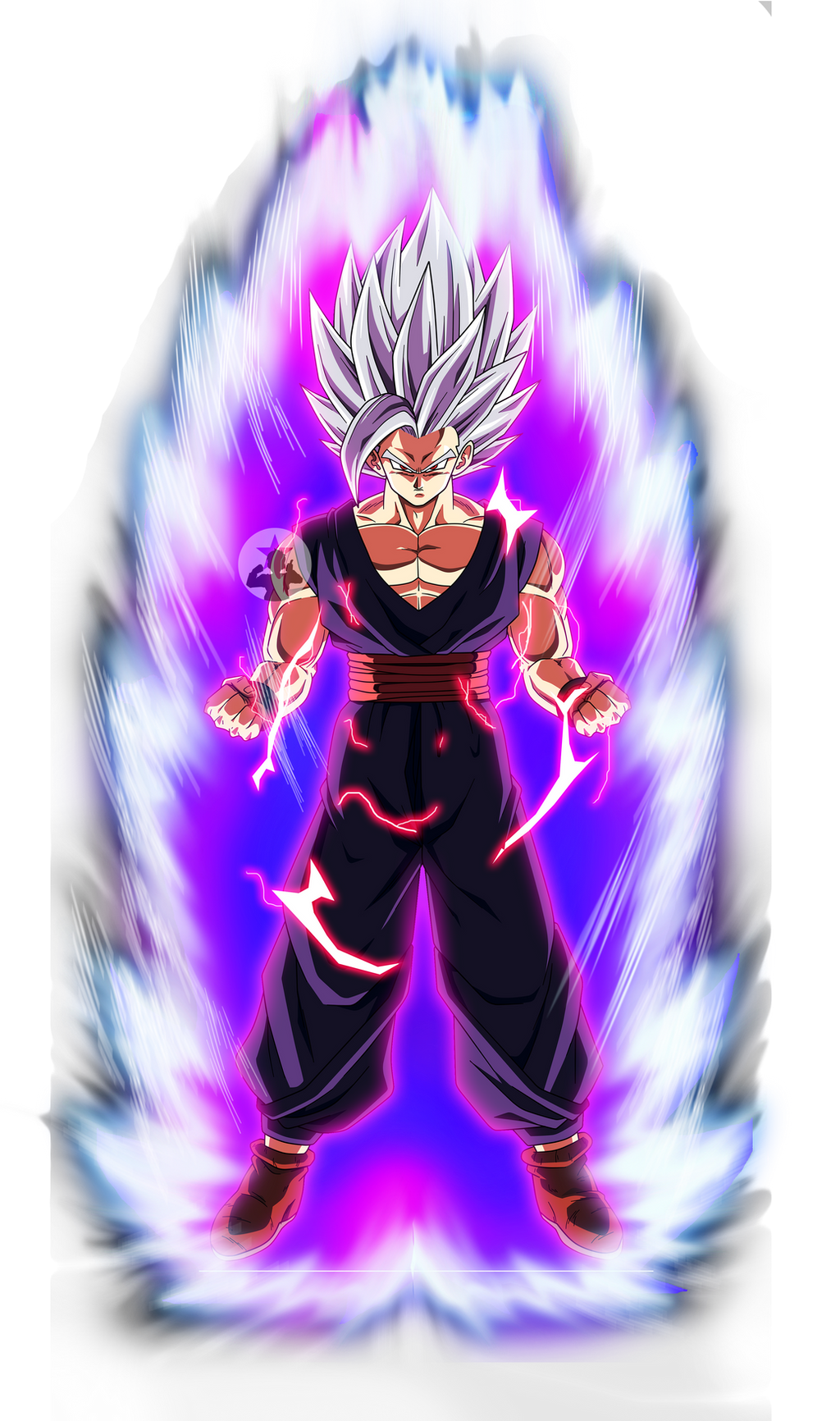 Dbssh Flashbacks Gohan Beast DBSSH Ki Aura | FacuDibuja by FacuDibuja on DeviantArt