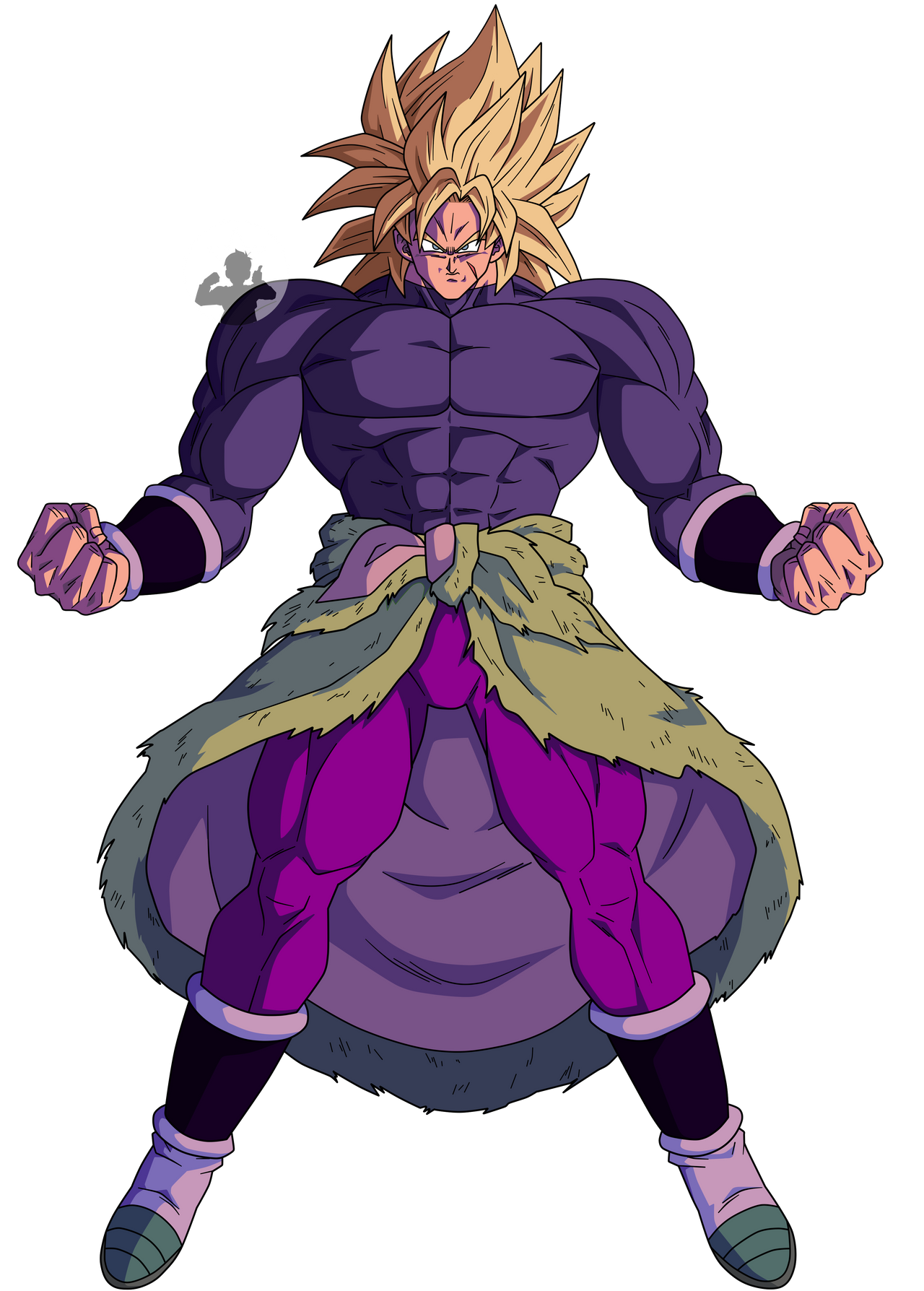 2 Broly SSJ Controlled DBSSH | FacuDibuja by FacuDibuja on DeviantArt