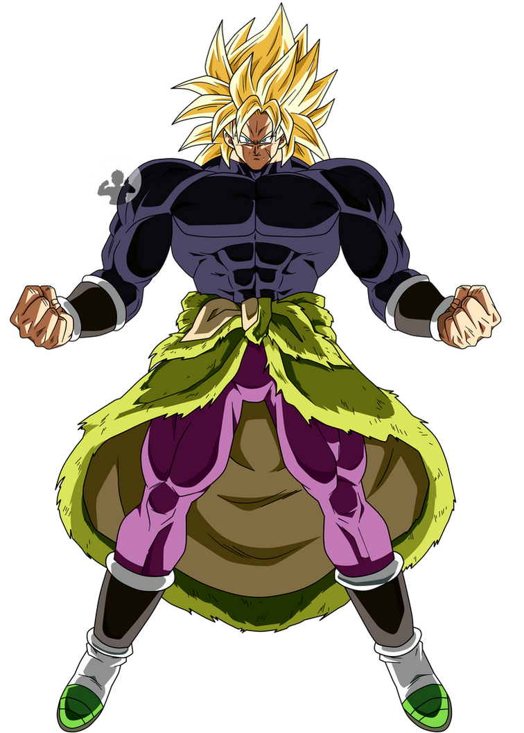 Broly SSJ Controlled Ki DBSSH | FacuDibuja by FacuDibuja on DeviantArt