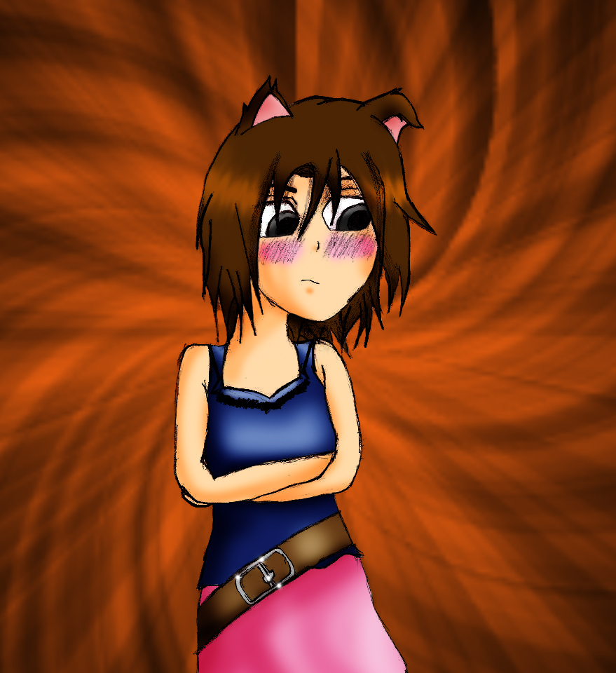 AriNekoChana color by AsmitaSama on DeviantArt