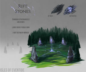 Rift stones concept by Chickenbusiness