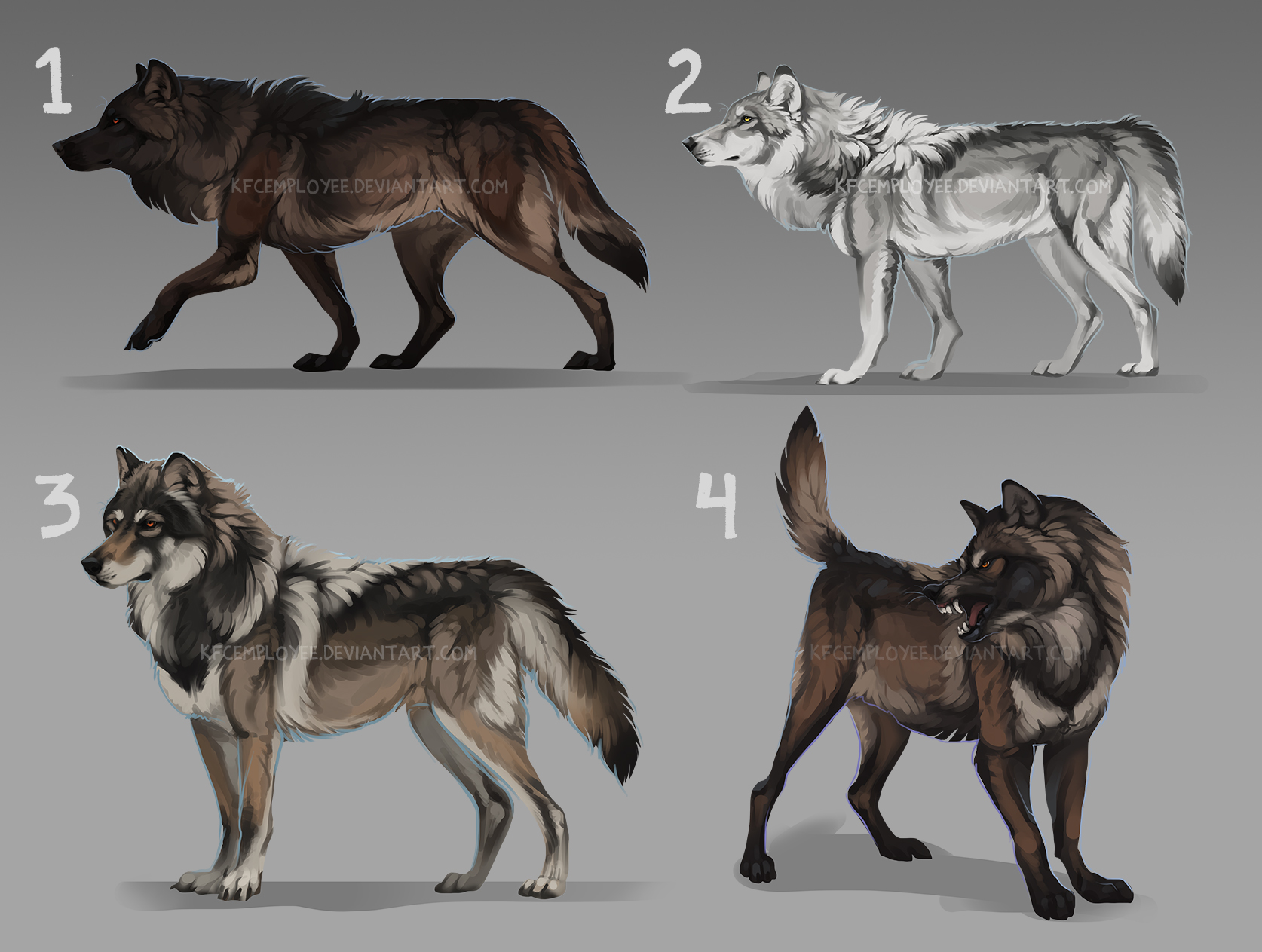 Deviantart Wolves
