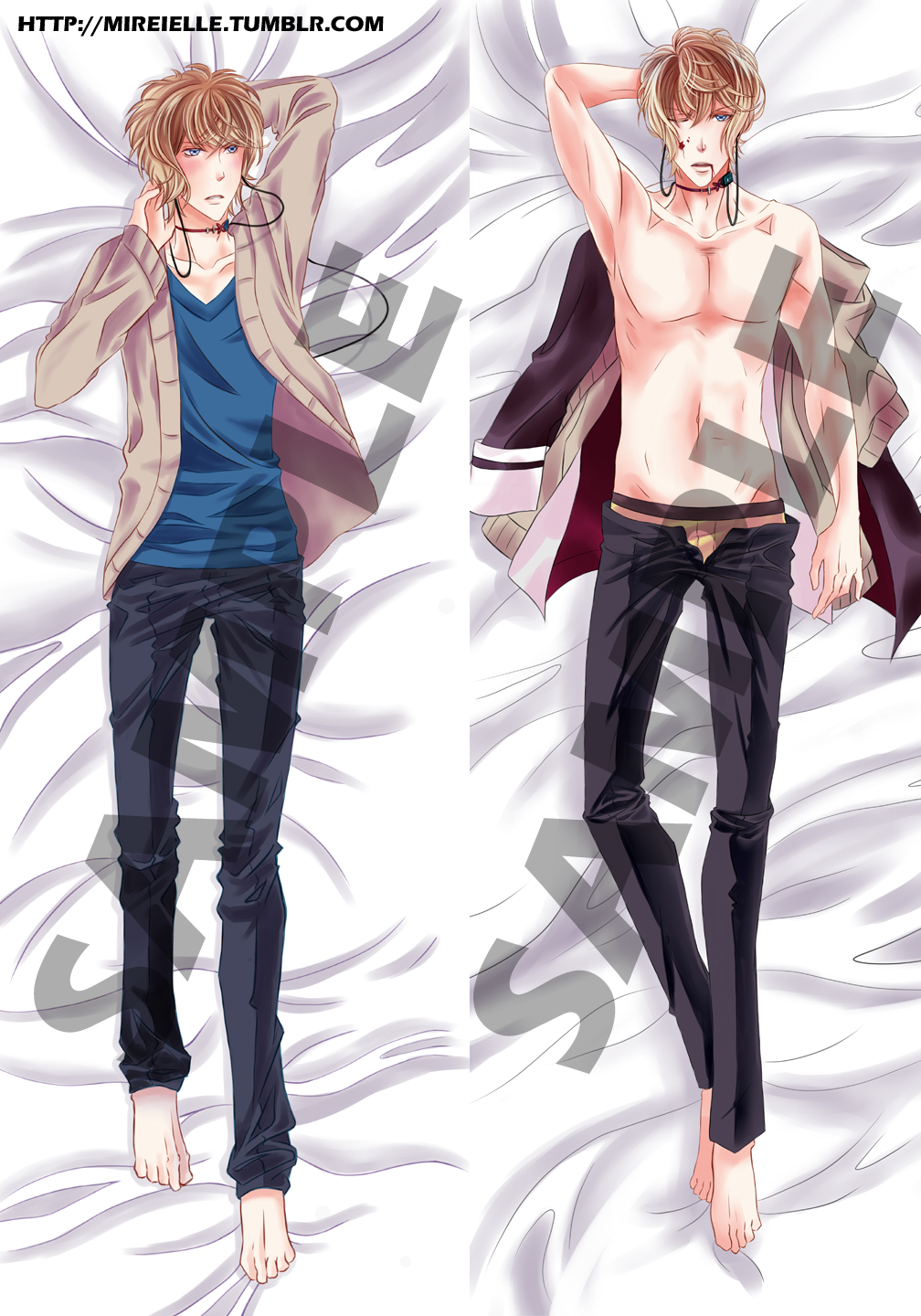 Diabolik Lovers__Shu Sakamaki Body Pillowcase