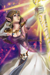 Princess Zelda by Ginmaart