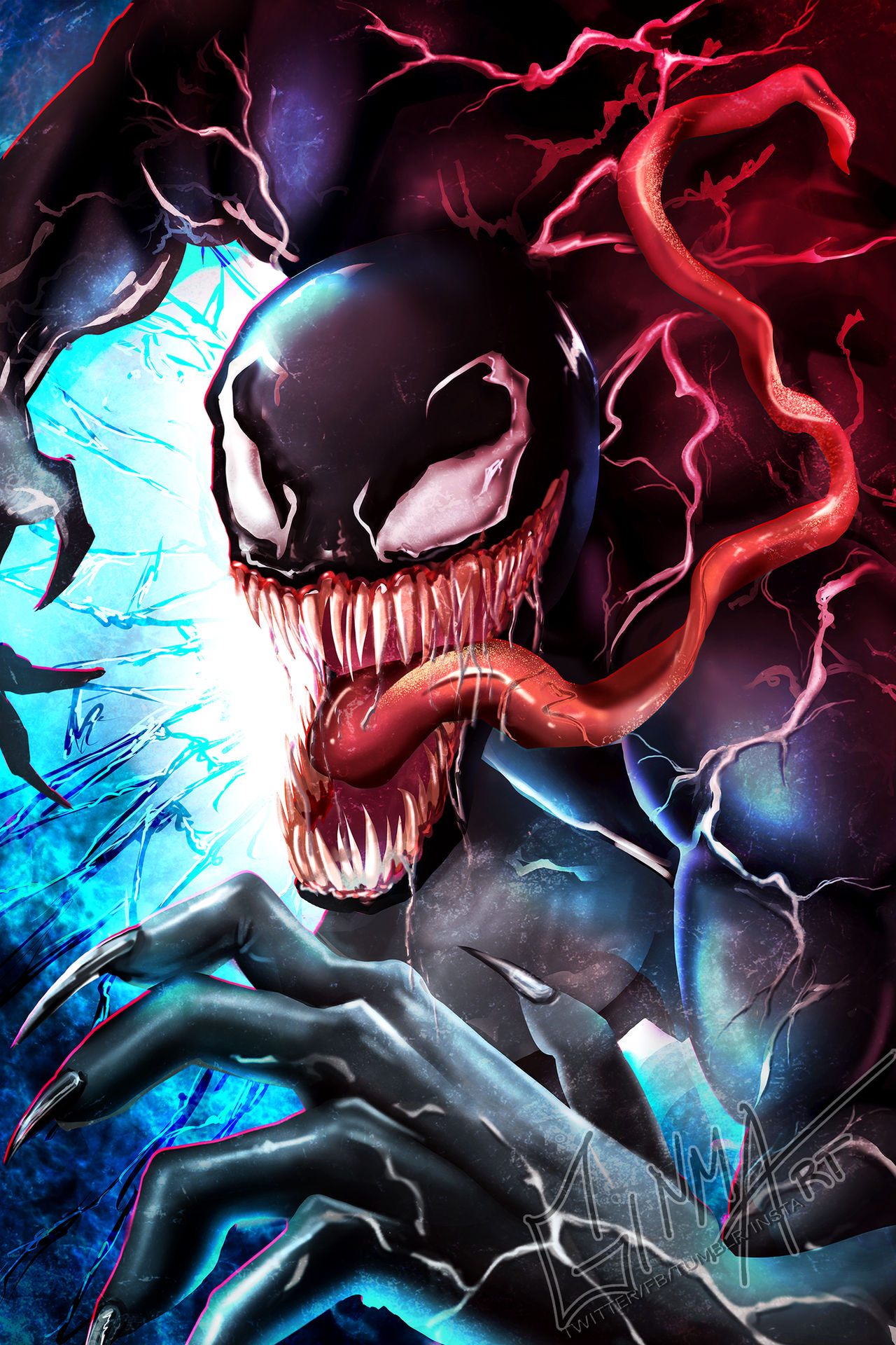 Venom Fan art by Ginmaart on DeviantArt