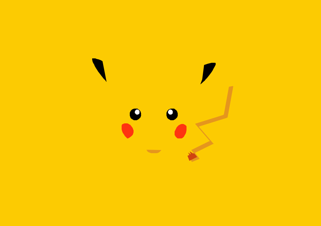 Pikachu minimalist