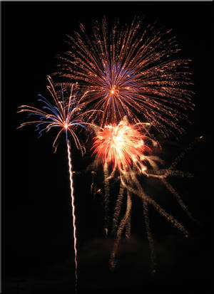 Canfield Fairgrounds Fireworks by WDWParksGal