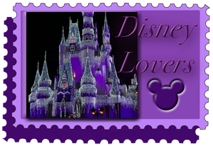 Disney Lovers Stamp Icon by WDWParksGal