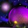 WP or Stock Background of Spaceship Earth