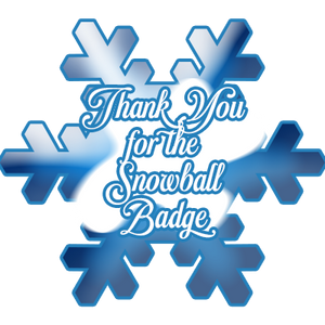 Thank You for the Snowball Badge FTU