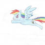 Flying RainbowDash