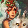 Mononoke and wolf