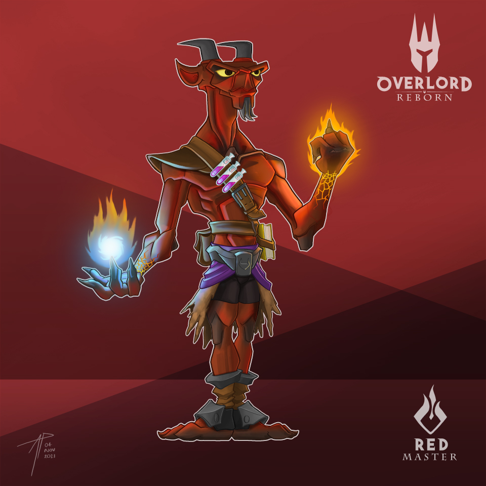 Overlord Reds Overlord - Red Minion Master by AlexMPartridge on DeviantArt