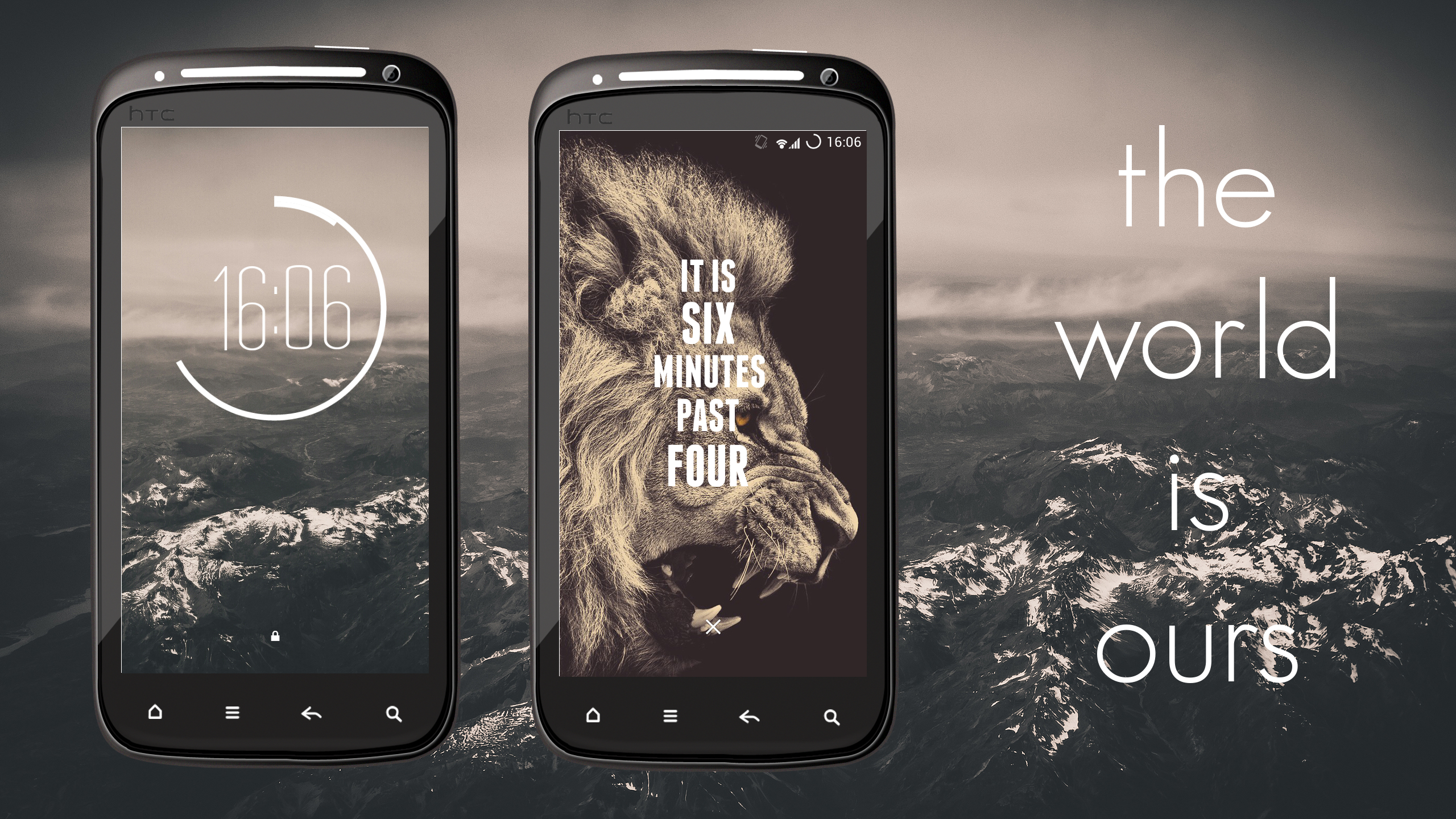 The World Is Ours - Android Homescreen/Lockscreen