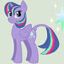 Twilight Sparkle and Aurora Shine fusion