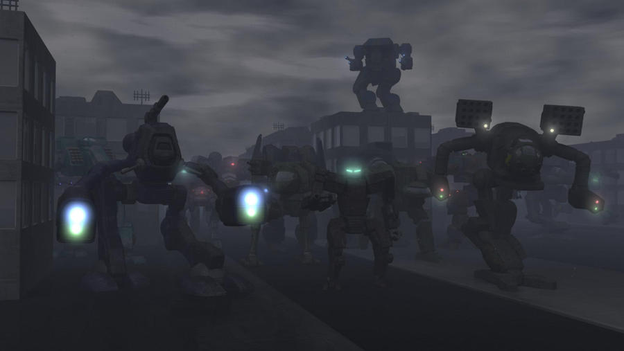 Mech Group Portrait by FJ4 on DeviantArt