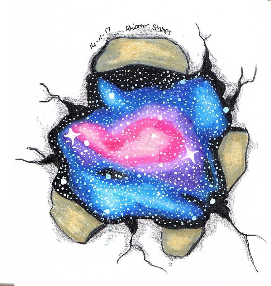 Galaxy rip 14-11-2017 by artbyrhirhi on DeviantArt