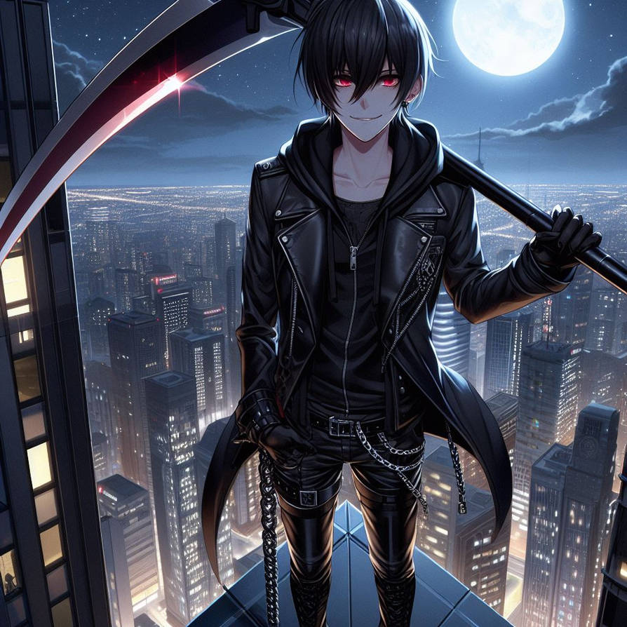 Anime Guy With Bandages And Scythe Anime guy with scythe by Yachimimito on DeviantArt
