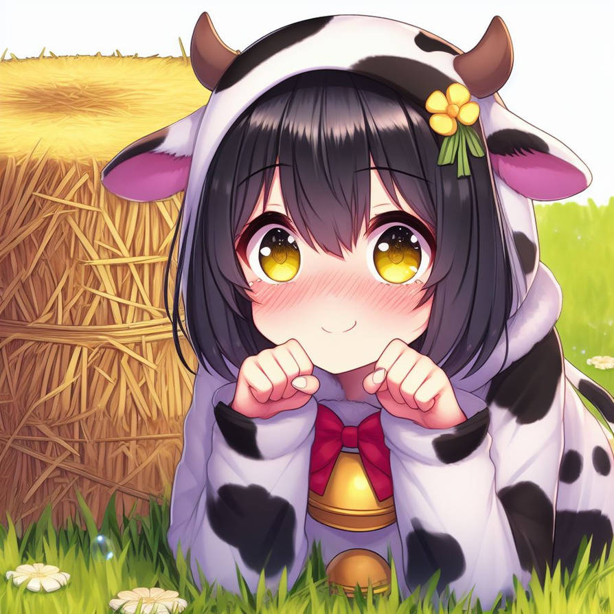 Caw Anim Anime cow girl by Yachimimito on DeviantArt