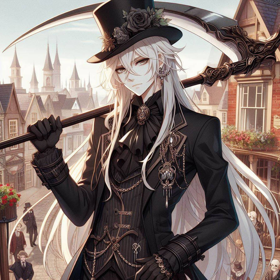 Anime Guy With Bandages And Scythe Anime guy with a scythe by Yachimimito on DeviantArt