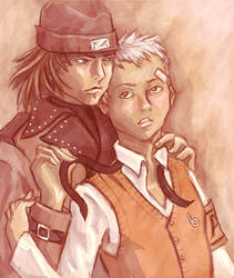 persona 3: akihiko x shinjiro