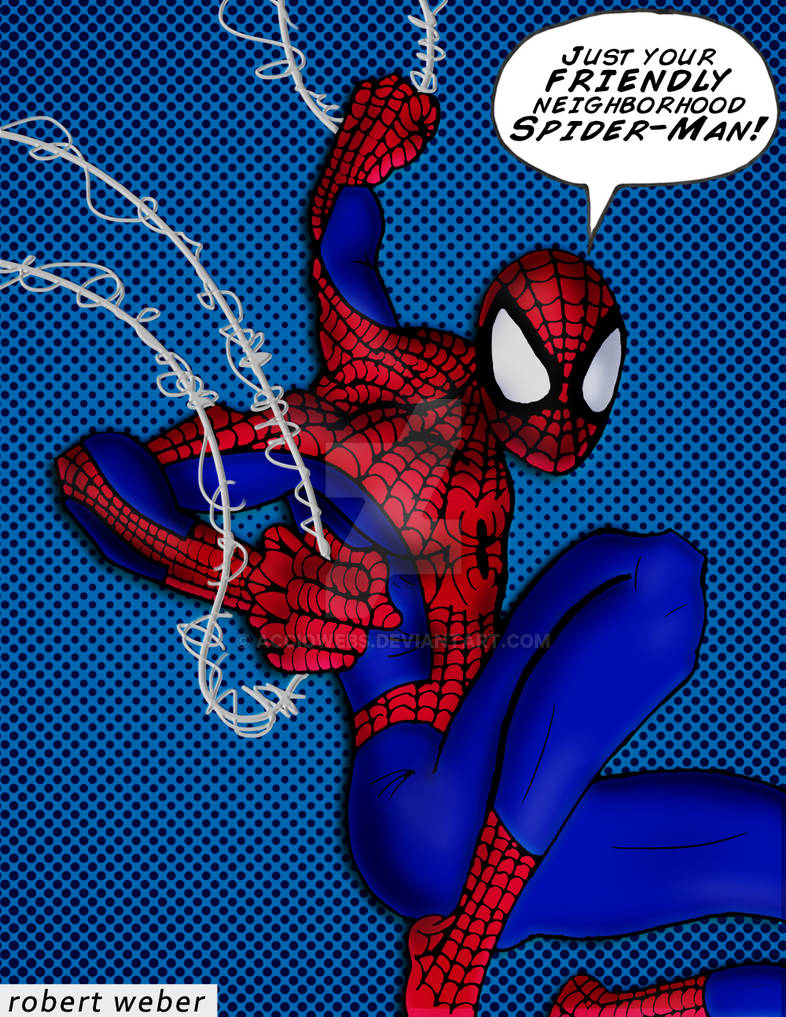 The Friendly Neighborhood Spider-Man!, Desenho por Askew Mind