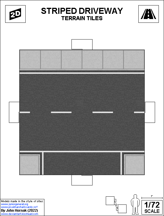 0173 Terrain Tiles Striped Driveway 1 by Kisshead on DeviantArt