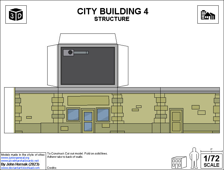 0431 3D Structure City Building 4 by Kisshead on DeviantArt