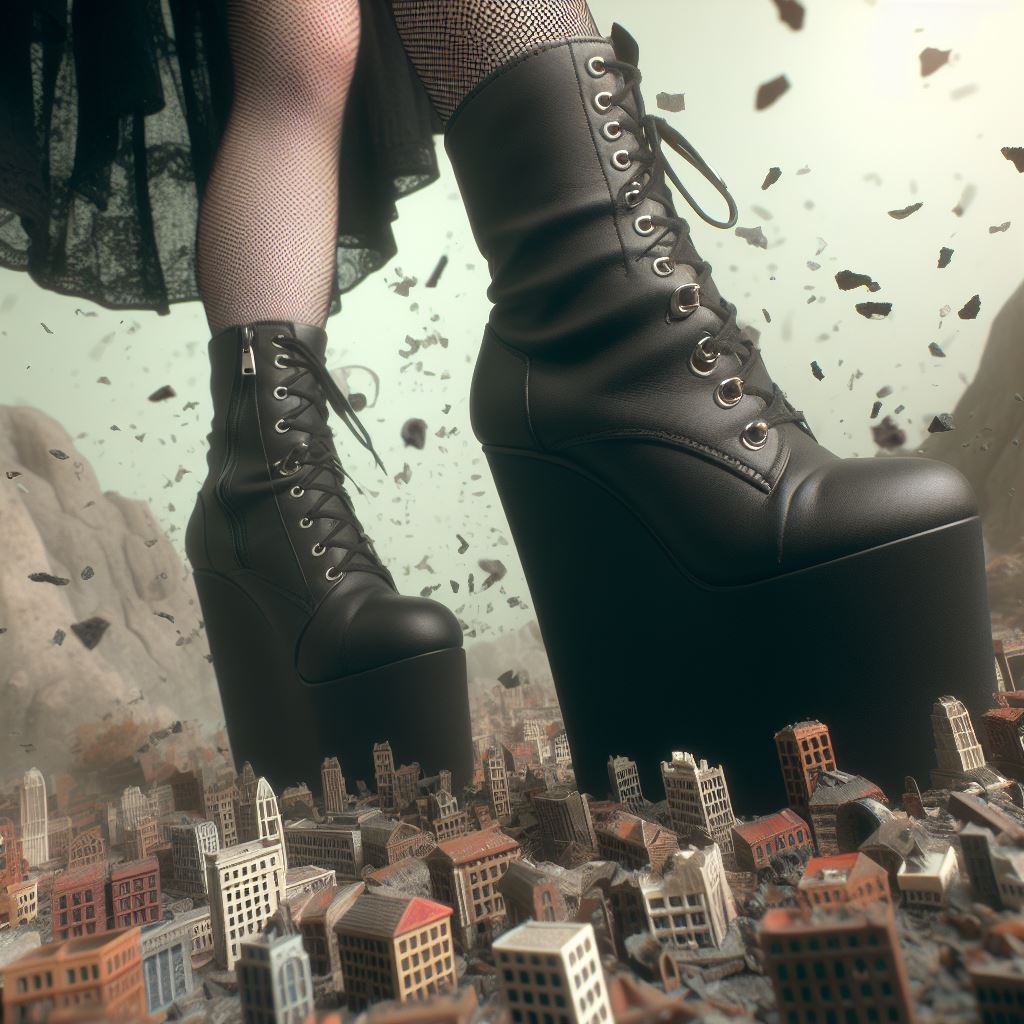Ripped Goth Rights Goth girl's rampage by stillMicro on DeviantArt