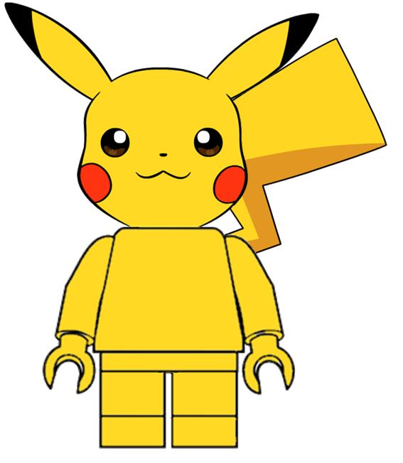 Pikachu lego hot sale figure