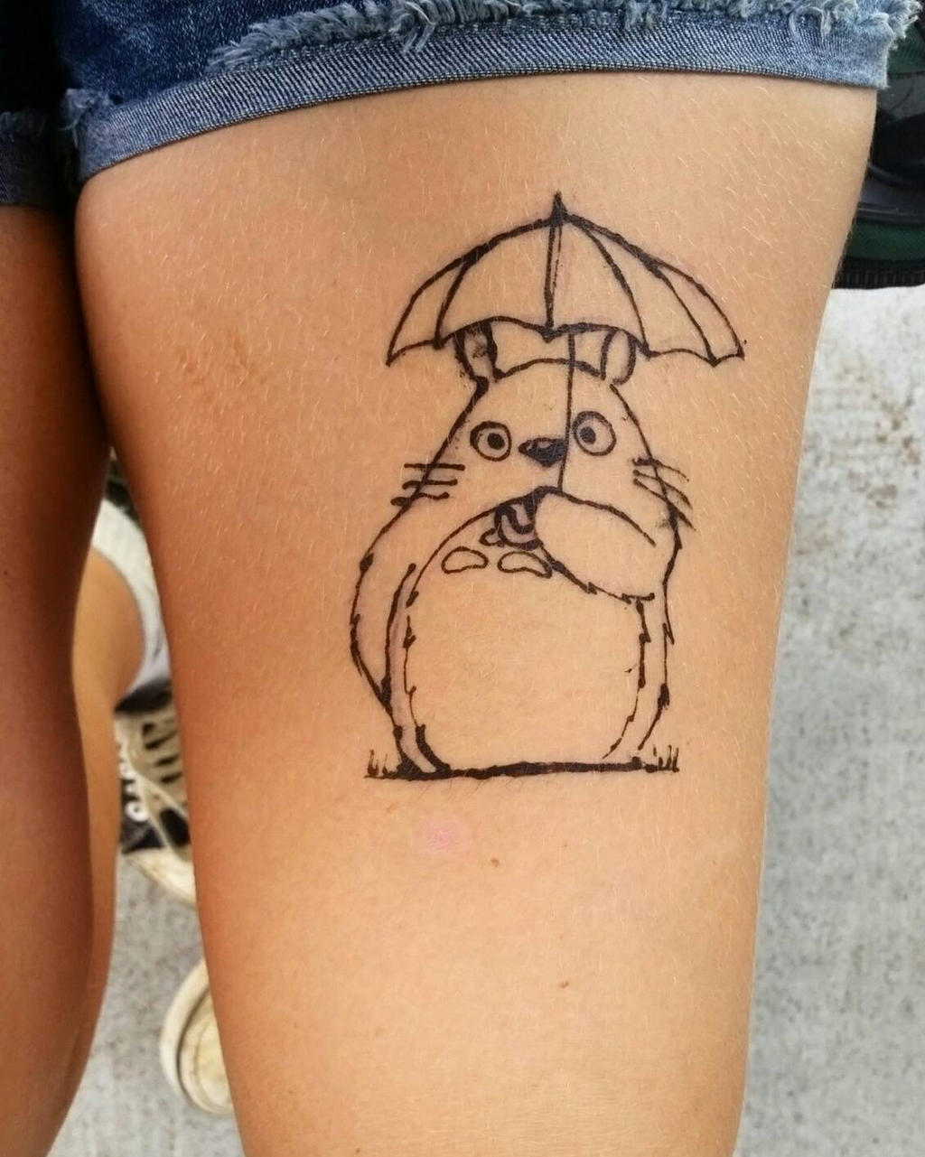 Totoro Henna Tattoo By Gummigator On Deviantart