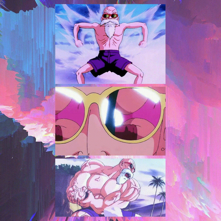 Master Roshi Back Side Master Roshi by DBNostalgia on DeviantArt