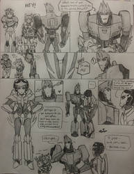 Sideswipe's Unexpected Crush (TF-RID)