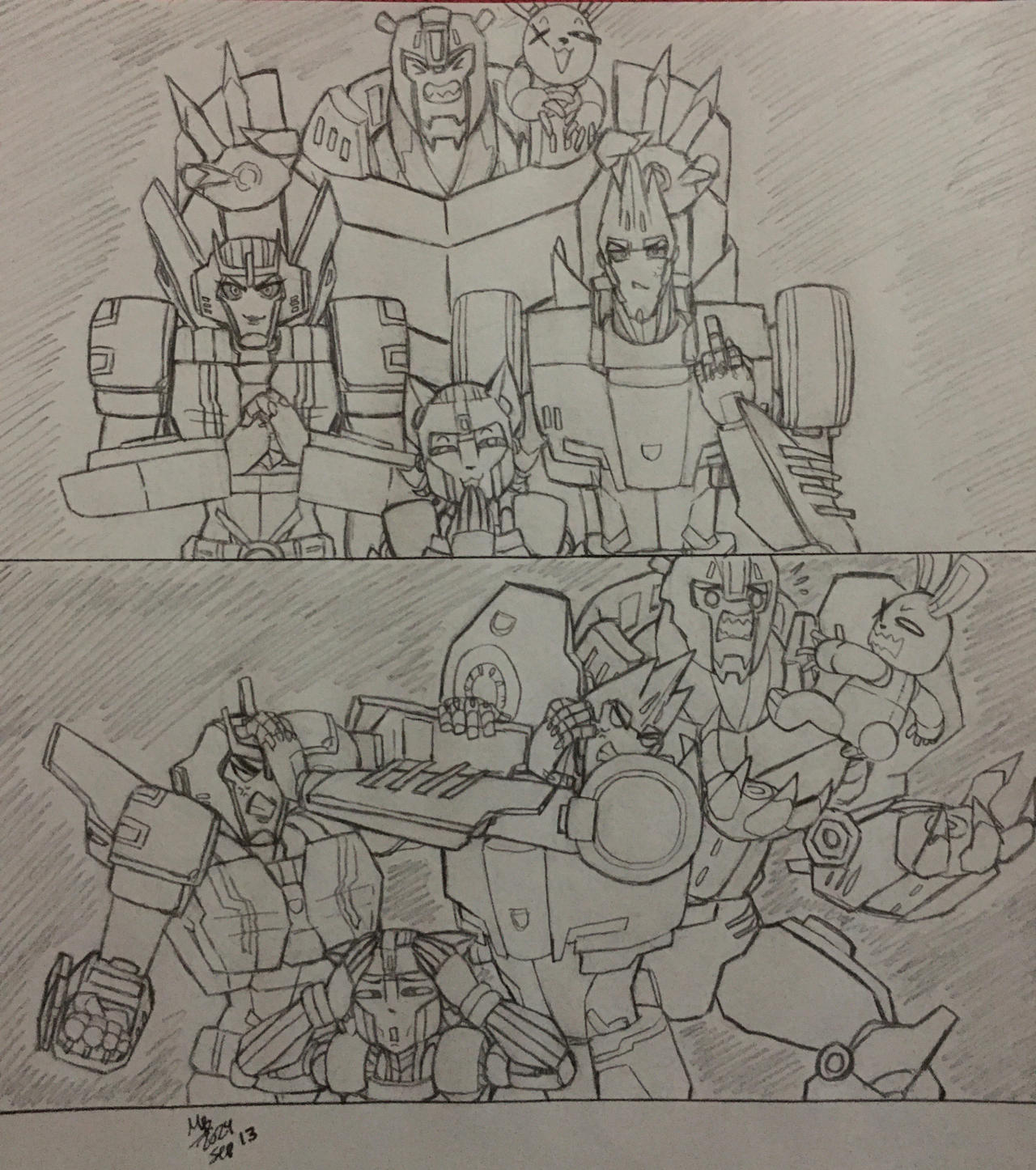 We get along Just FINE (TF-RID) by Gweey on DeviantArt