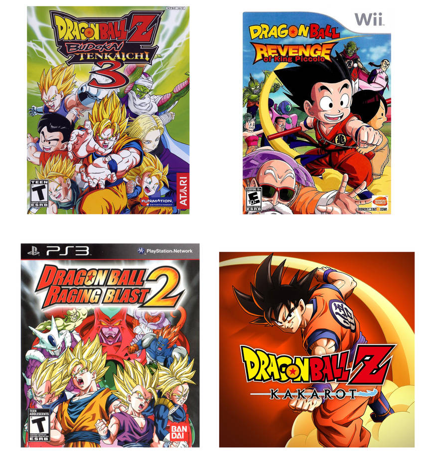My favorite DBZ Games by Zackromento on DeviantArt