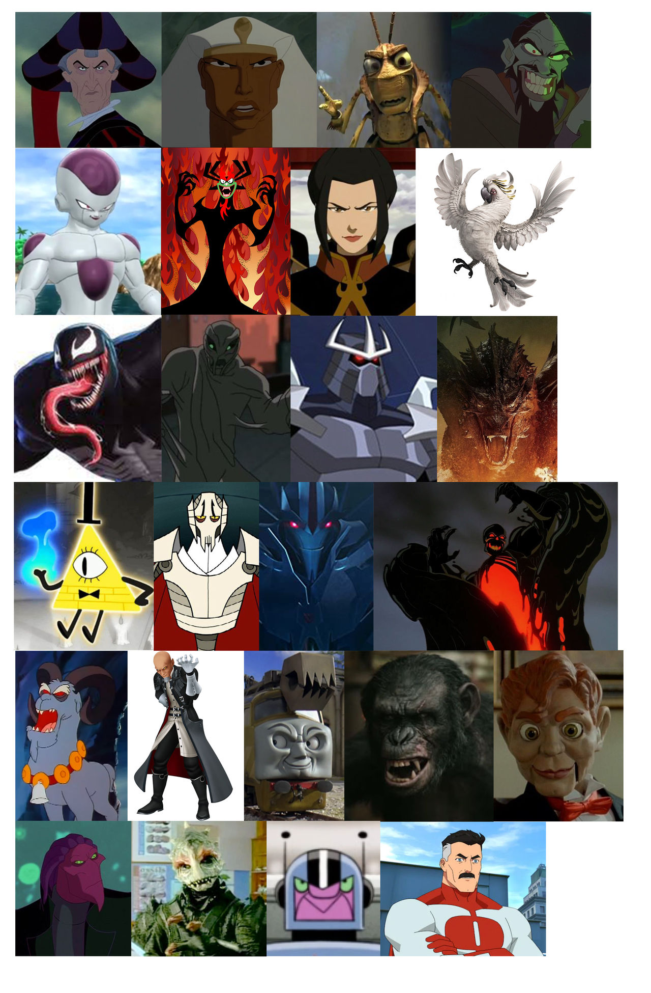 My Favorite Villains By Zackromento On Deviantart My Favorite Villains By Zackromento On Deviantart